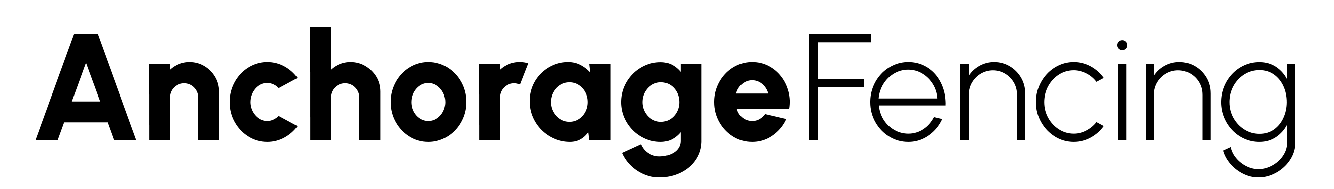 anchorage fencing logo