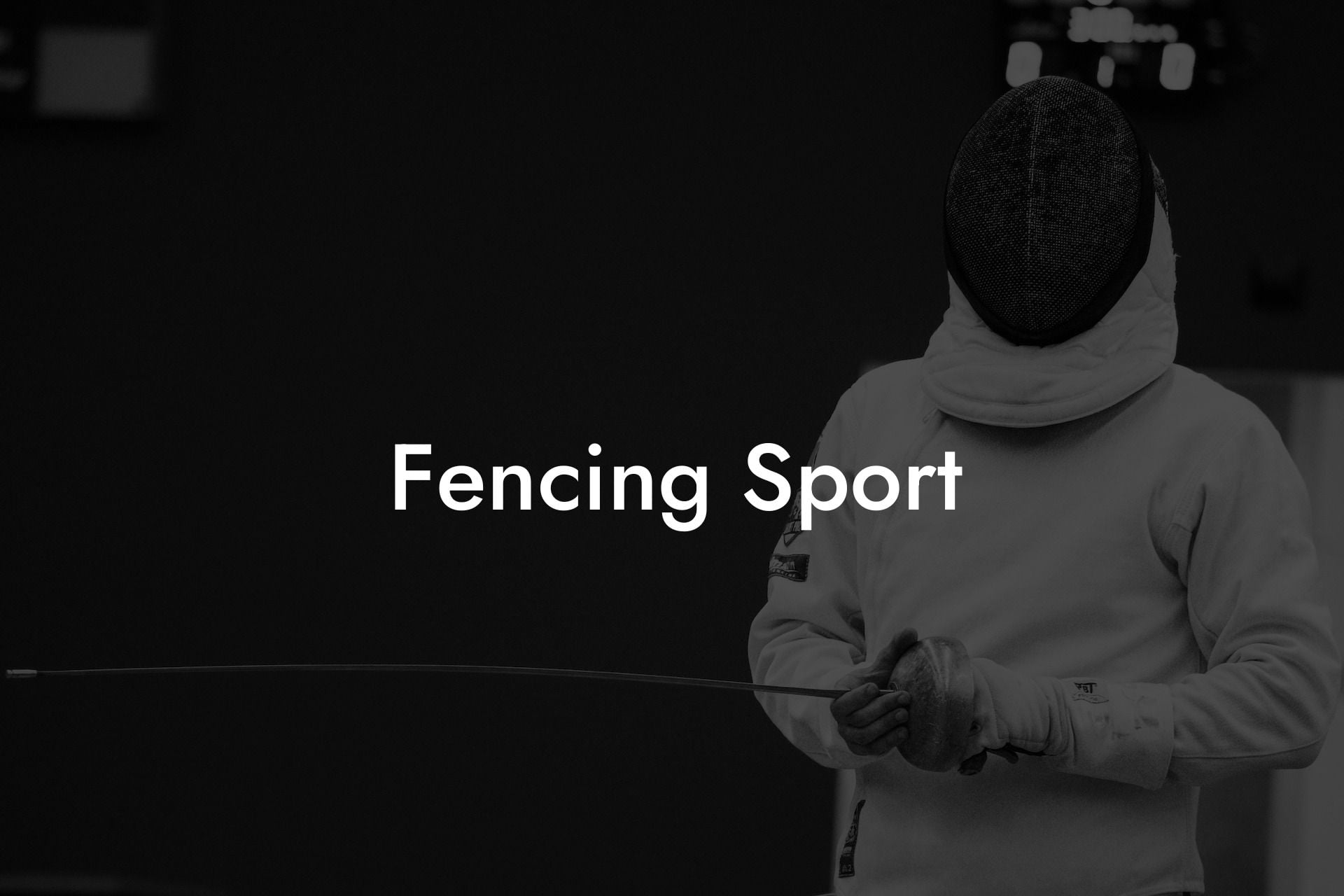 Fencing Sport