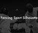 Fencing Sport Silhouette