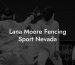 Lana Moore Fencing Sport Nevada
