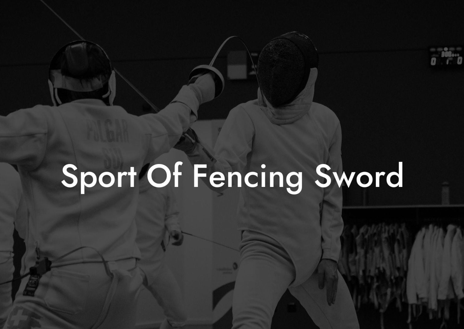 Sport Of Fencing Sword Anchorage Fencing Club Fencing Guides