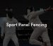 Sport Panel Fencing