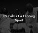 29 Palms Ca Fencing Sport