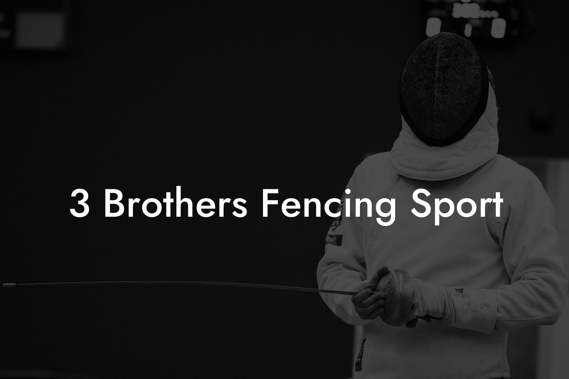 3 Brothers Fencing Sport