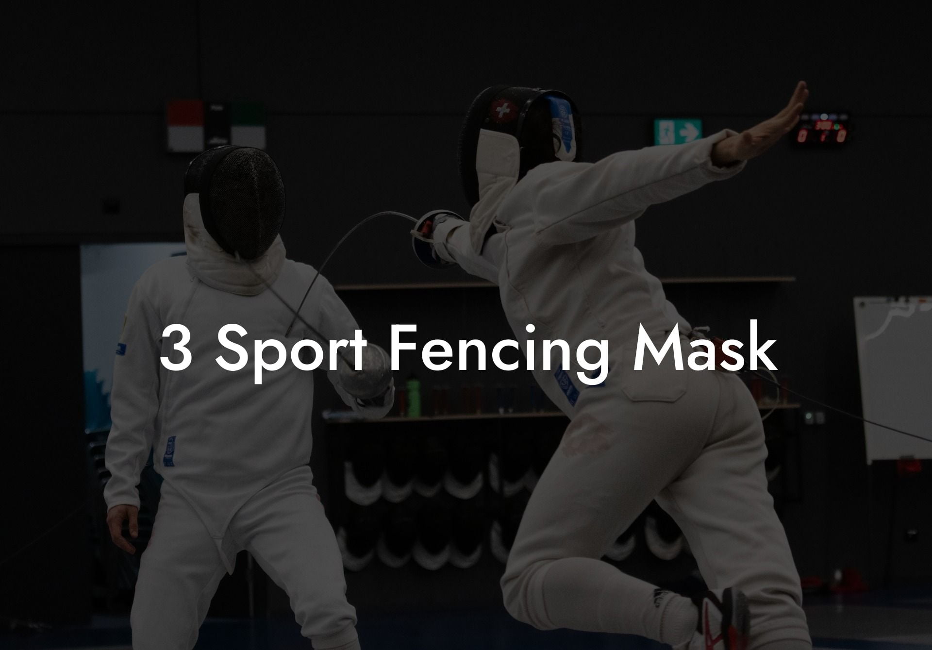 3 Sport Fencing Mask