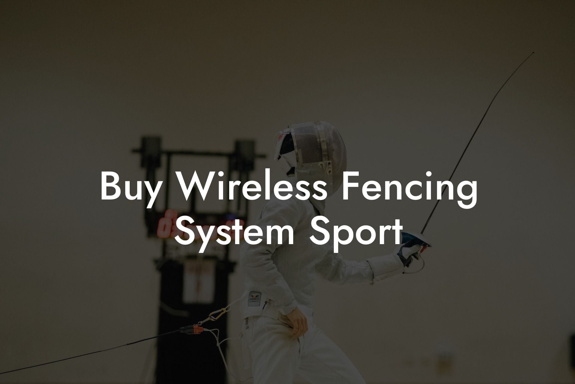 Buy Wireless Fencing System Sport