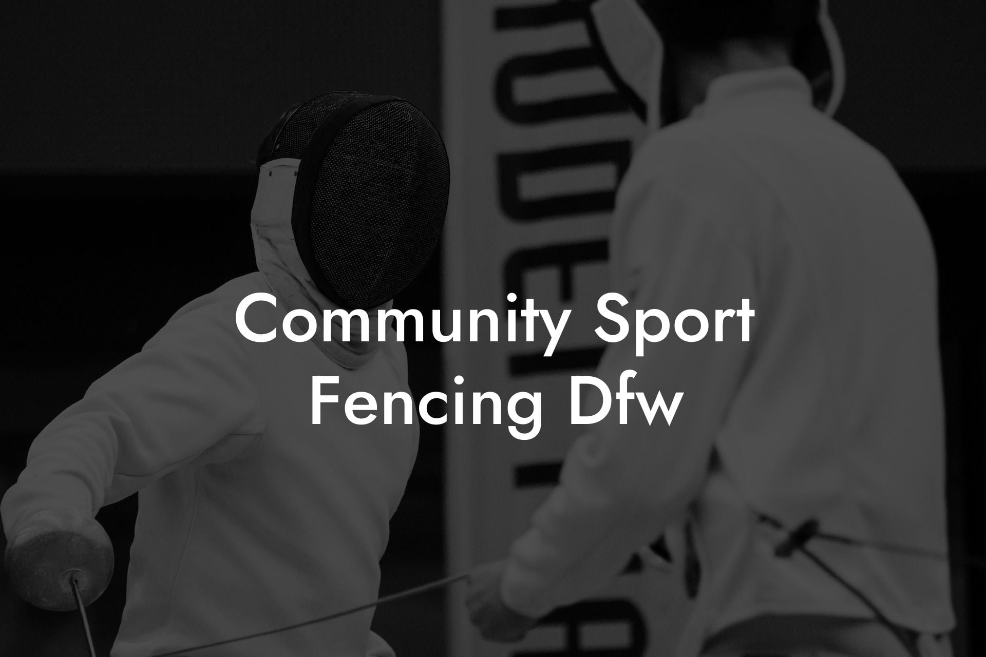 Community Sport Fencing Dfw