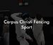 Corpus Christi Fencing Sport