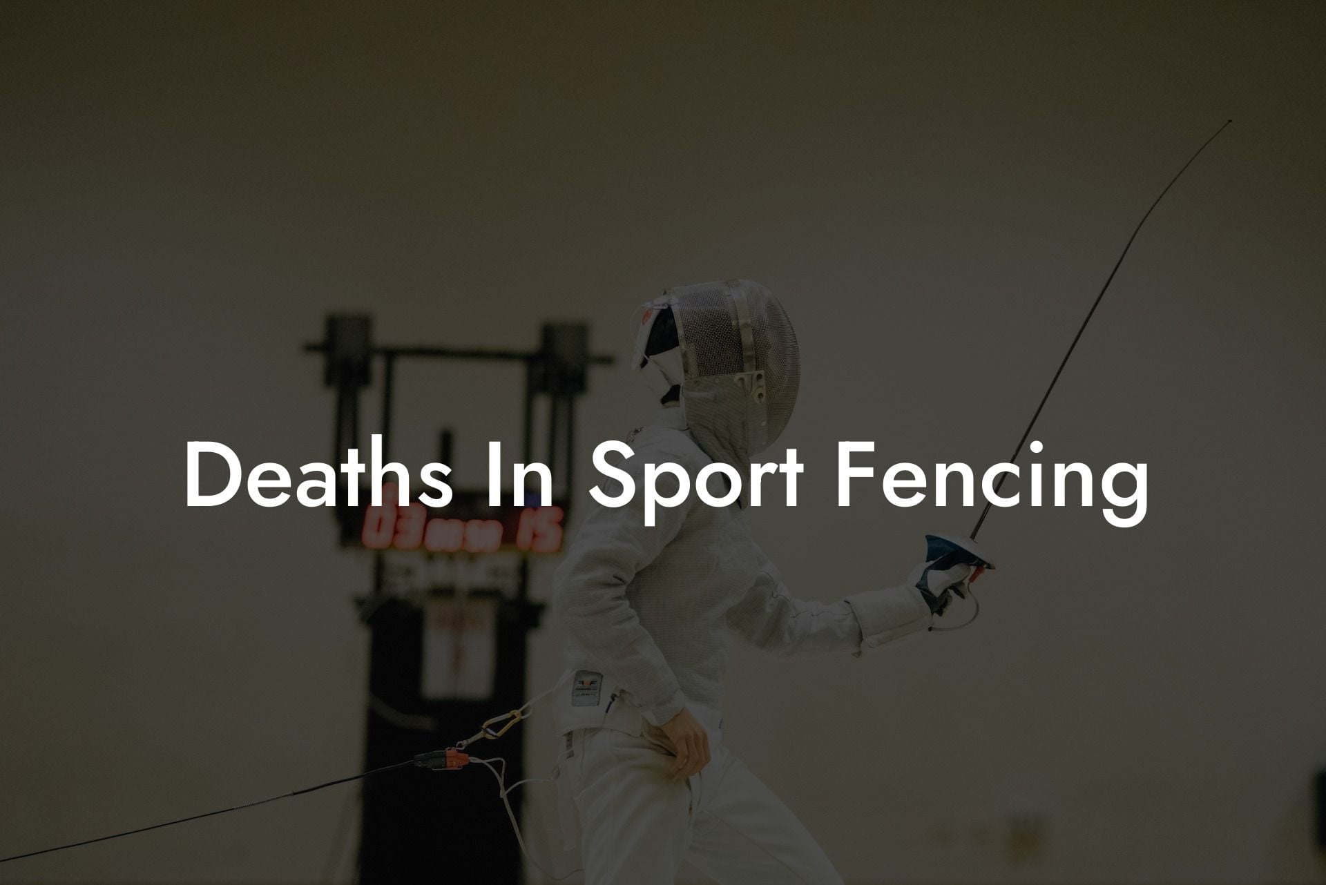 Deaths In Sport Fencing