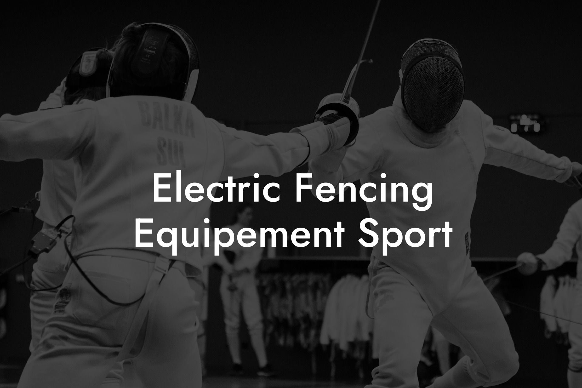 Electric Fencing Equipement Sport