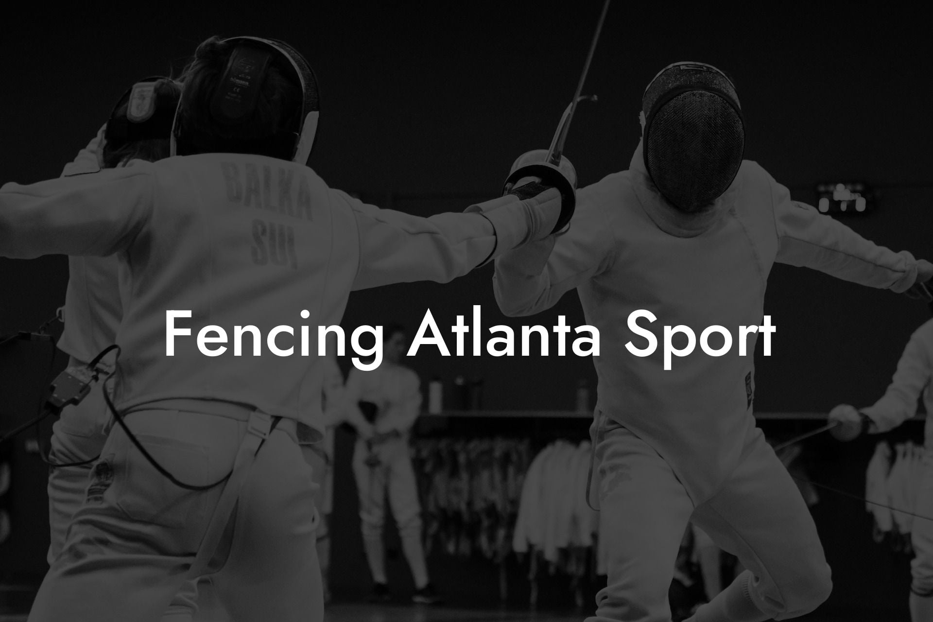 Fencing Atlanta Sport