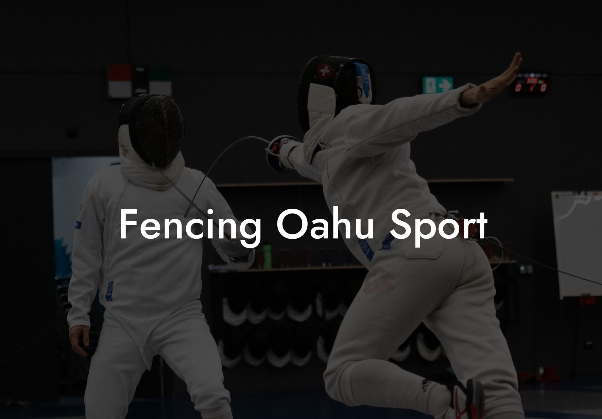 Fencing Oahu Sport
