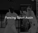 Fencing Sport Ausin