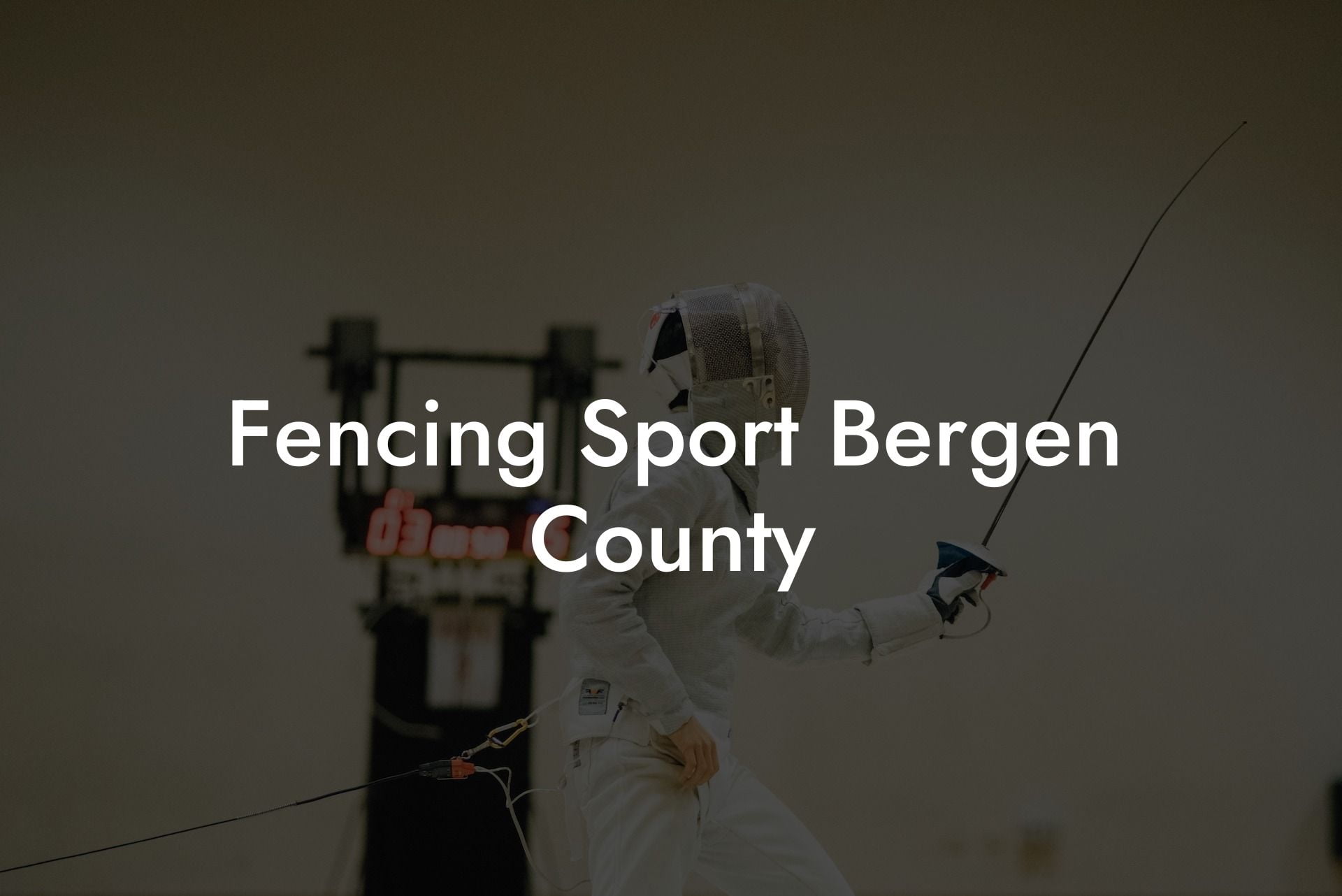 Fencing Sport Bergen County