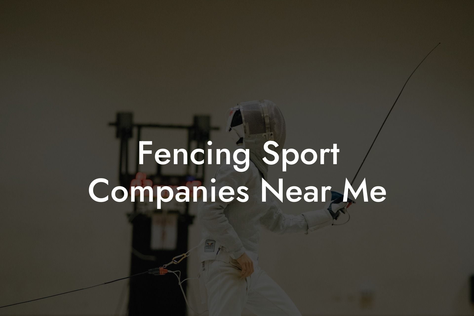Fencing Sport Companies Near Me