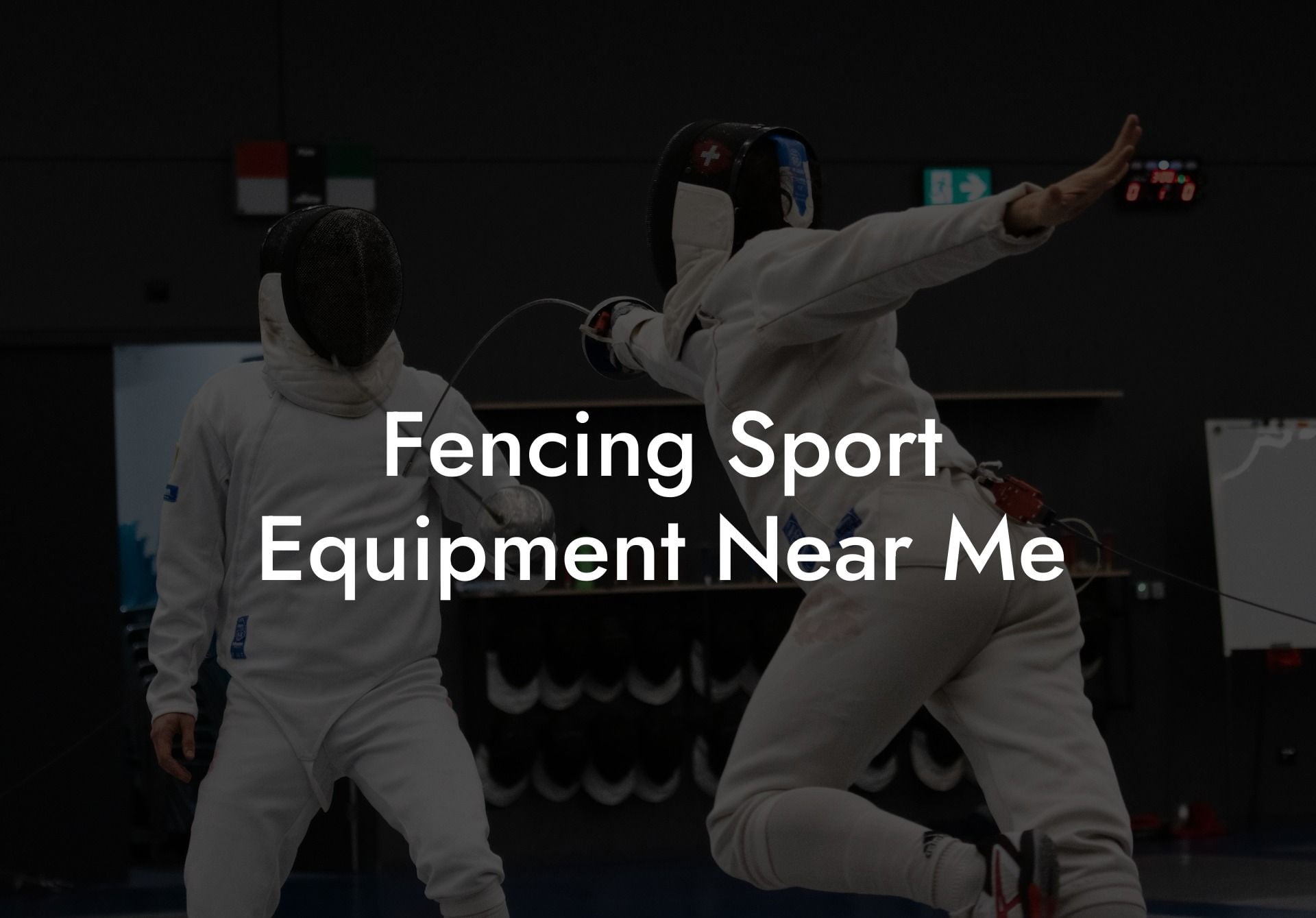 Fencing Sport Equipment Near Me