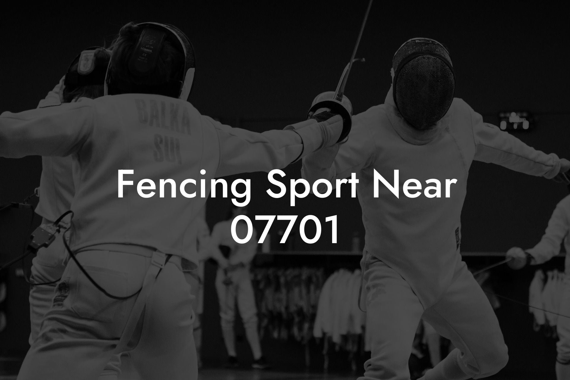Fencing Sport Near 07701