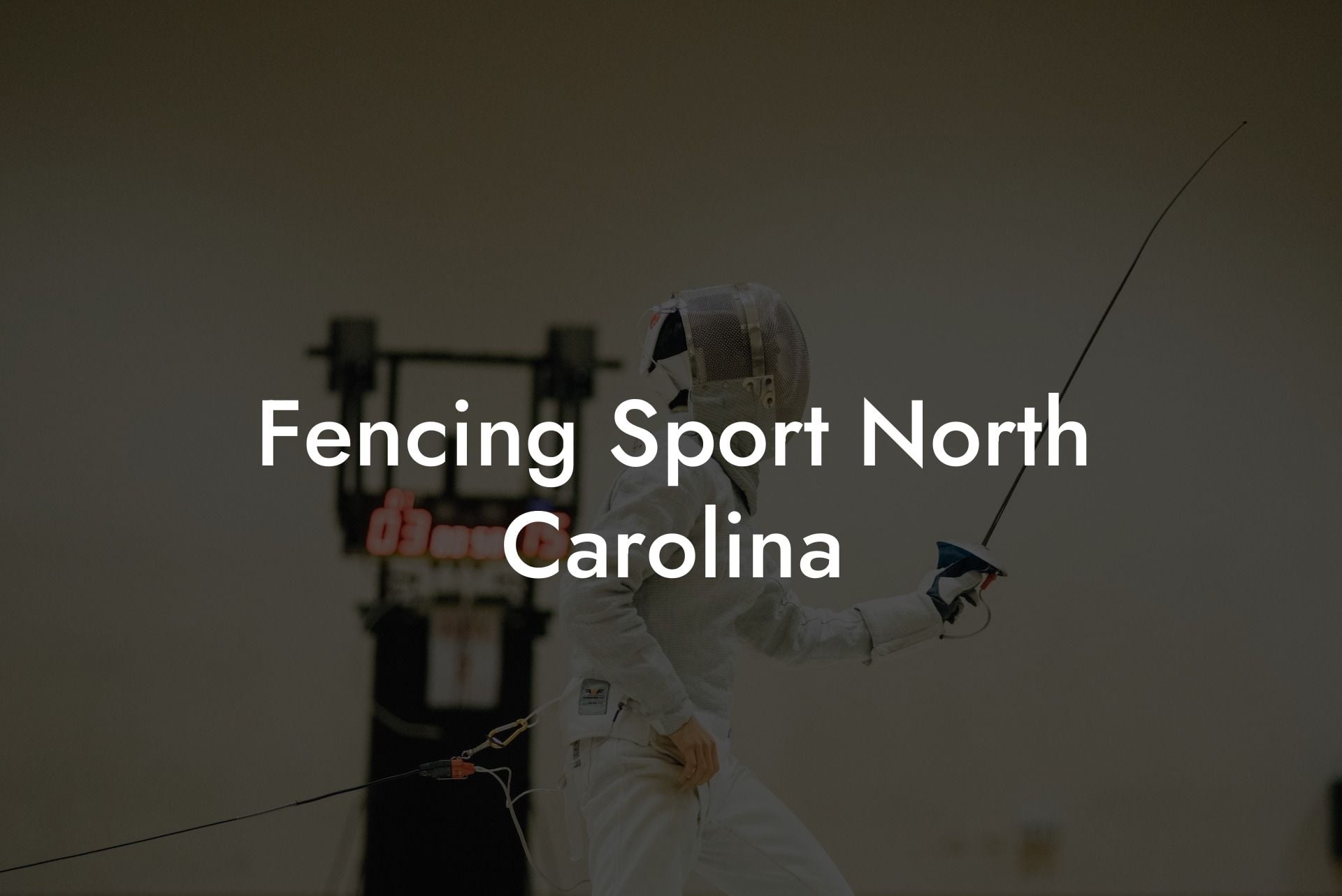 Fencing Sport North Carolina