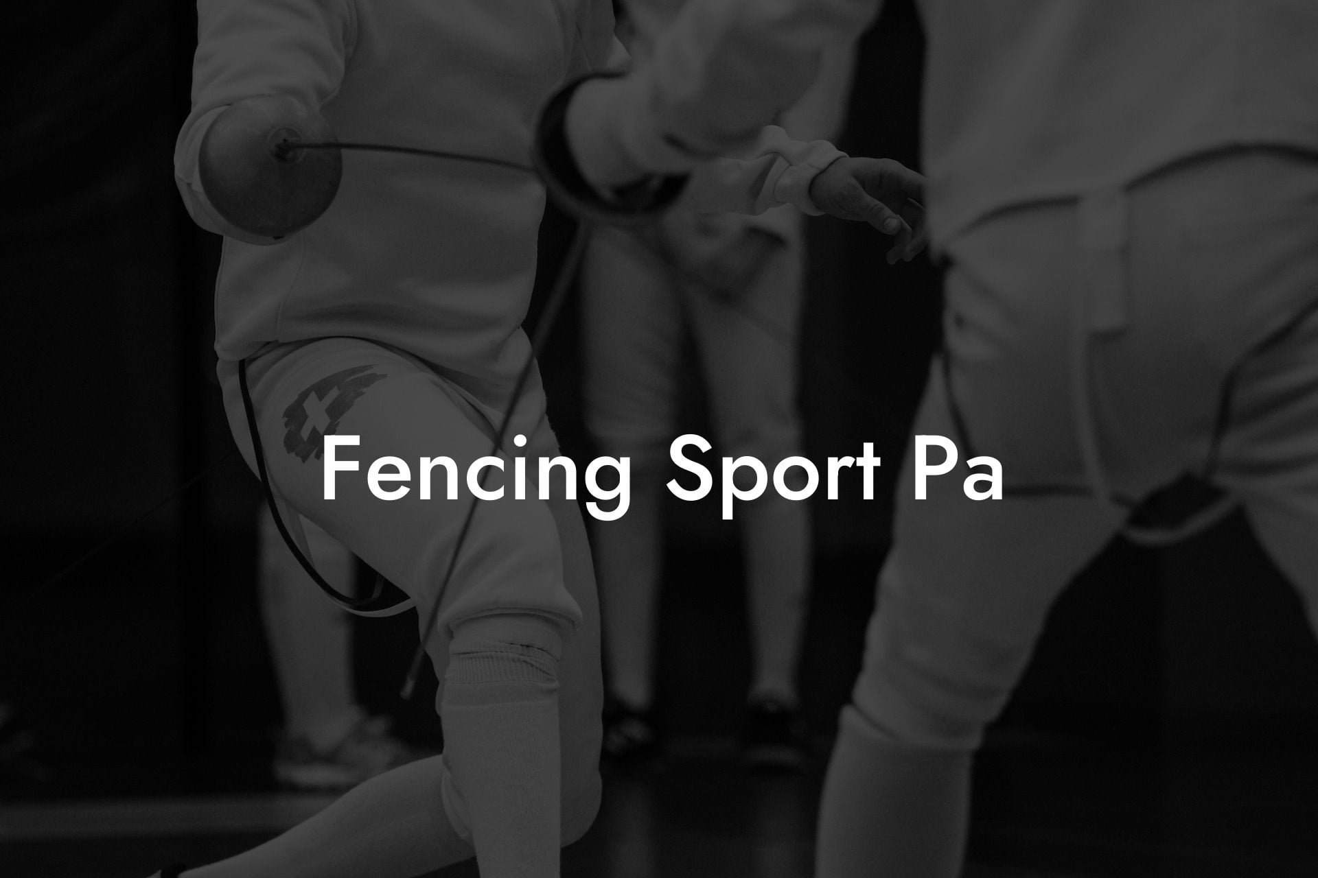 Fencing Sport Pa