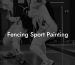 Fencing Sport Painting
