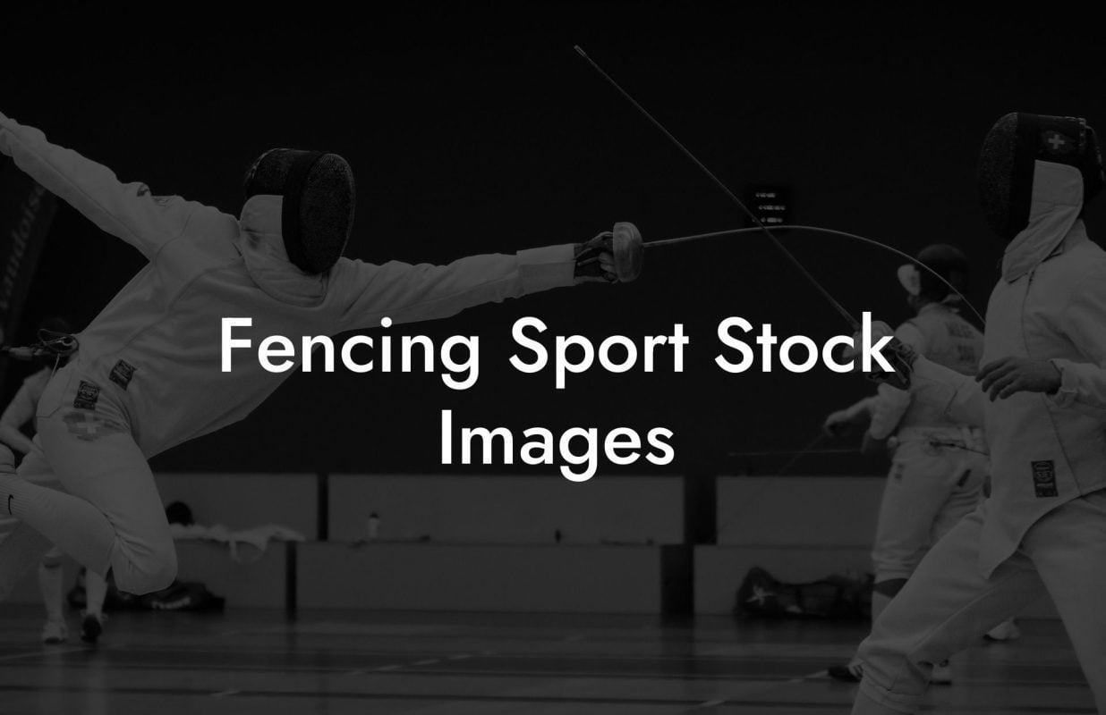 Fencing Sport Stock Images