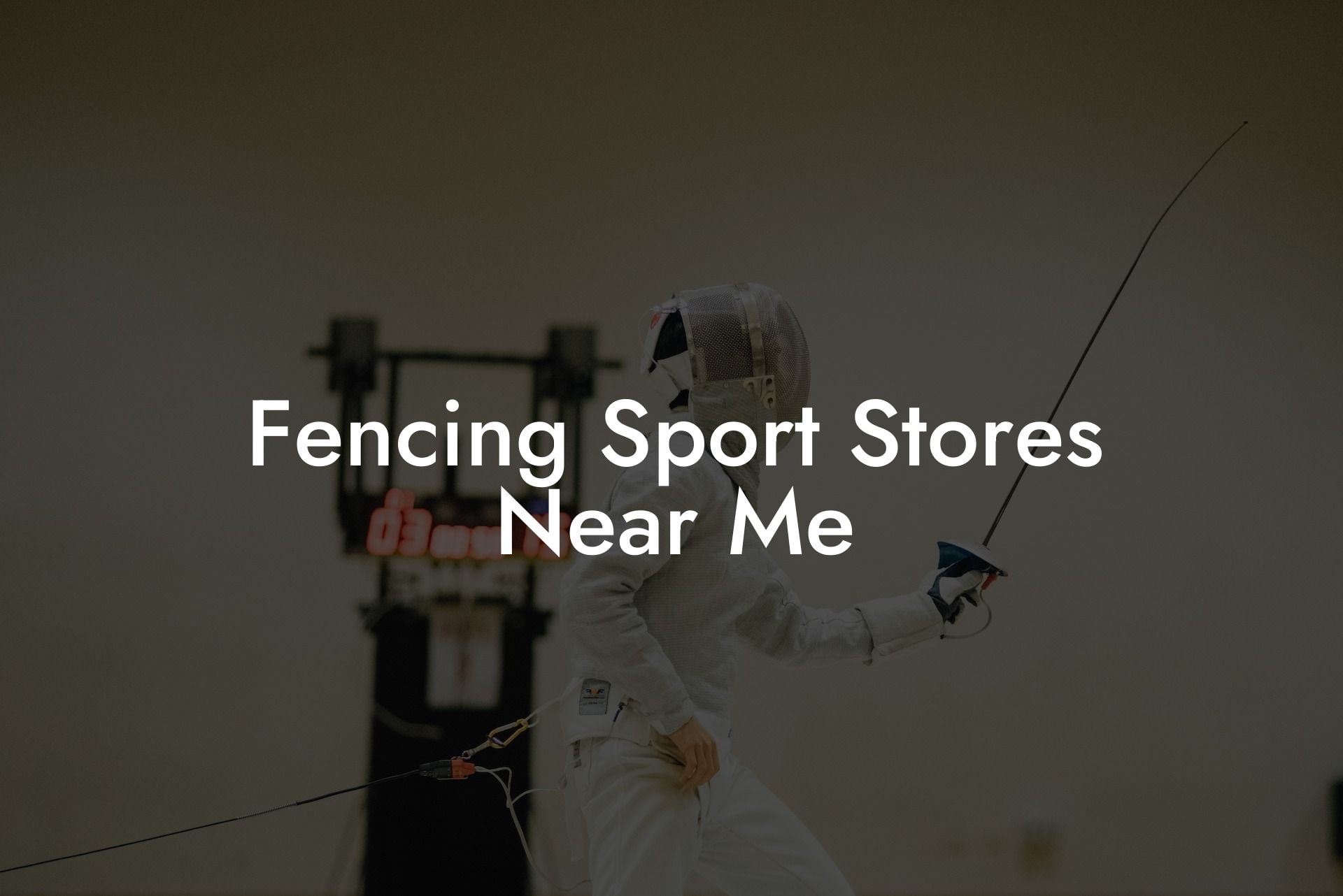 Fencing Sport Stores Near Me