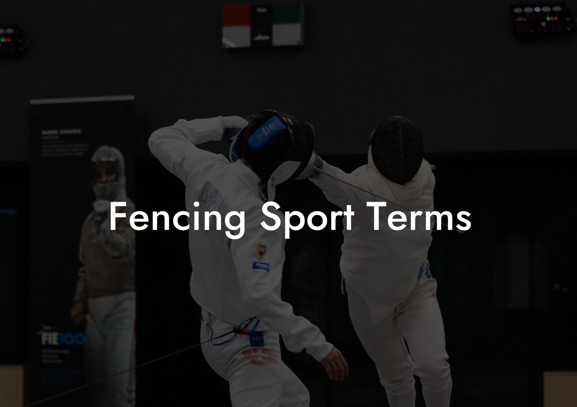 Fencing Sport Terms