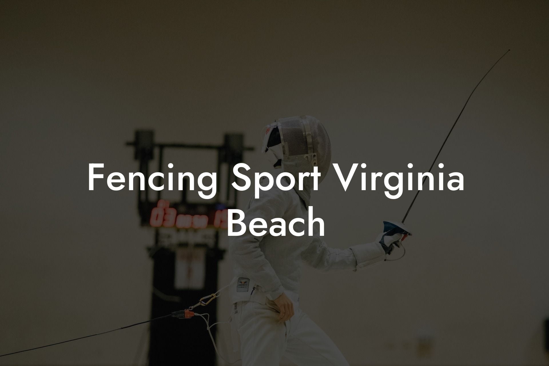 Fencing Sport Virginia Beach