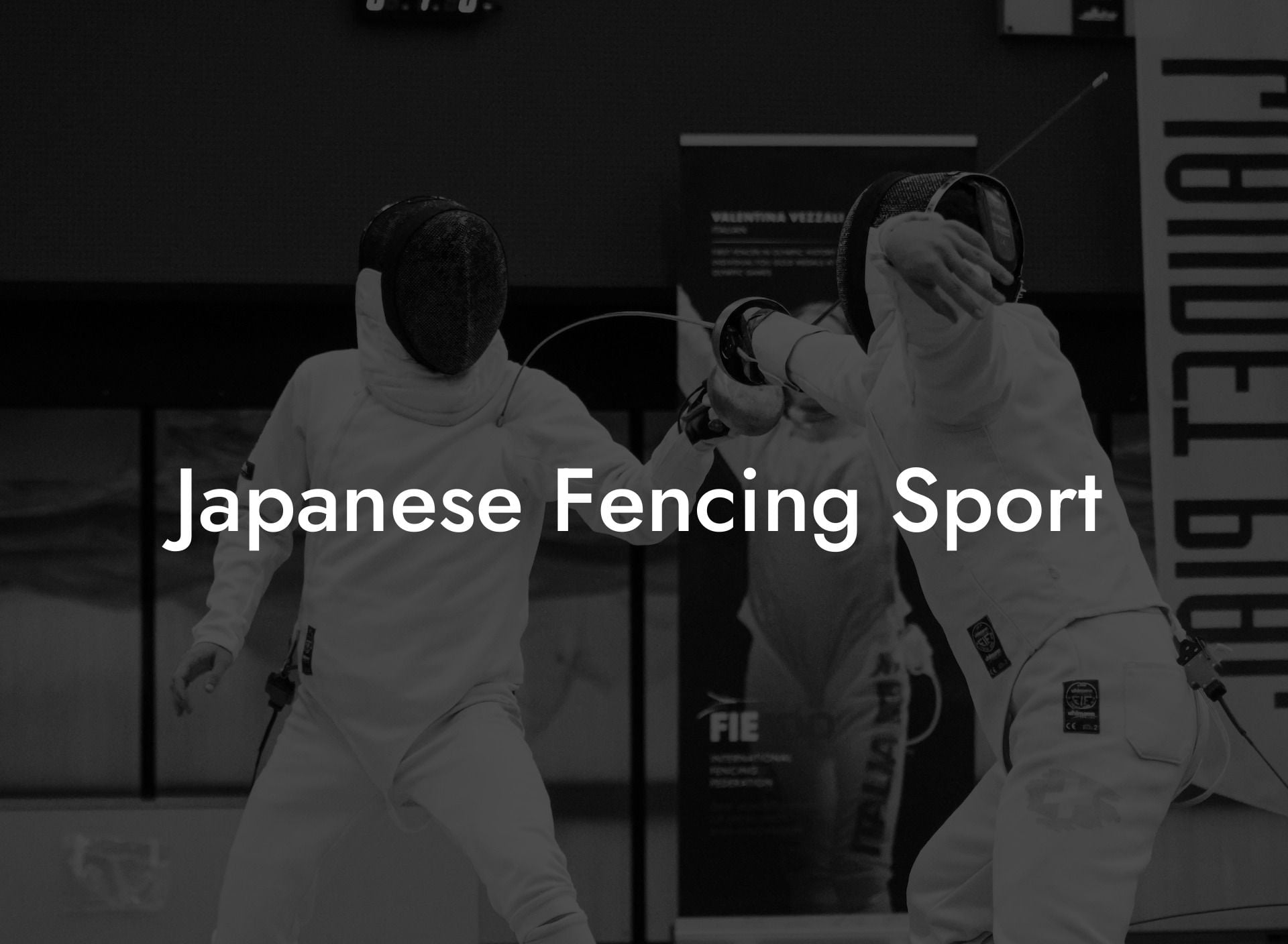Japanese Fencing Sport