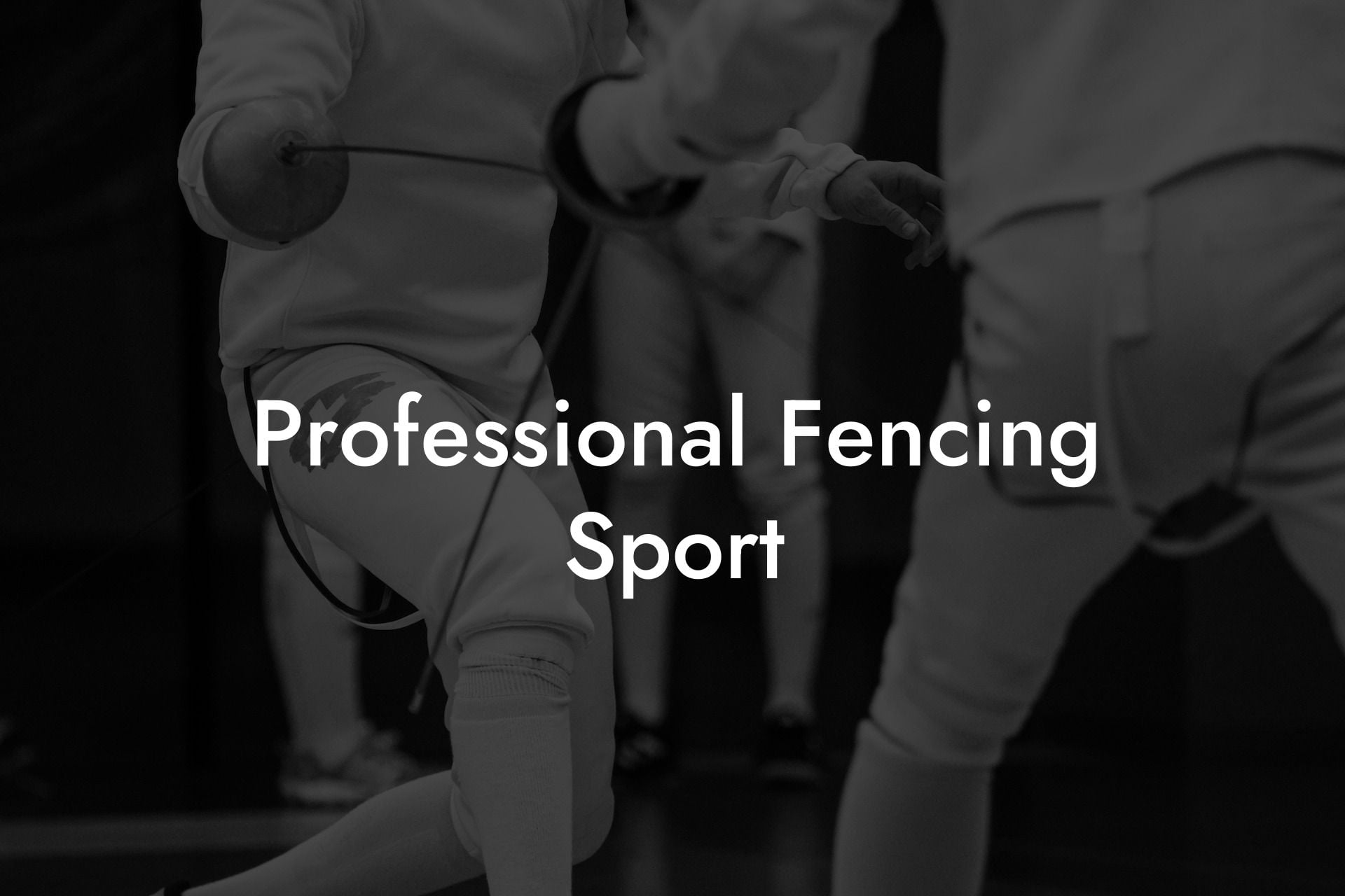 Professional Fencing Sport