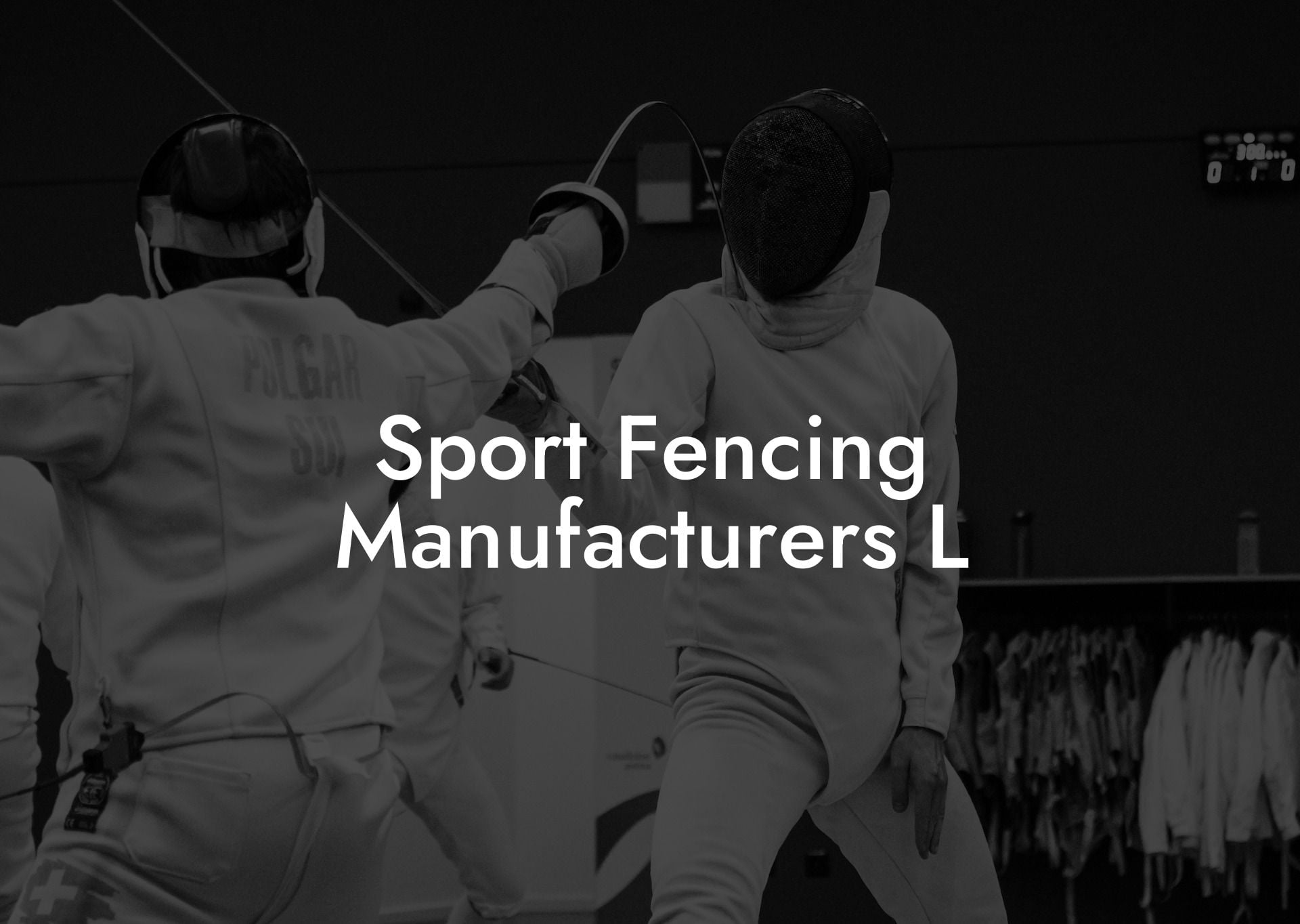 Sport Fencing Manufacturers L