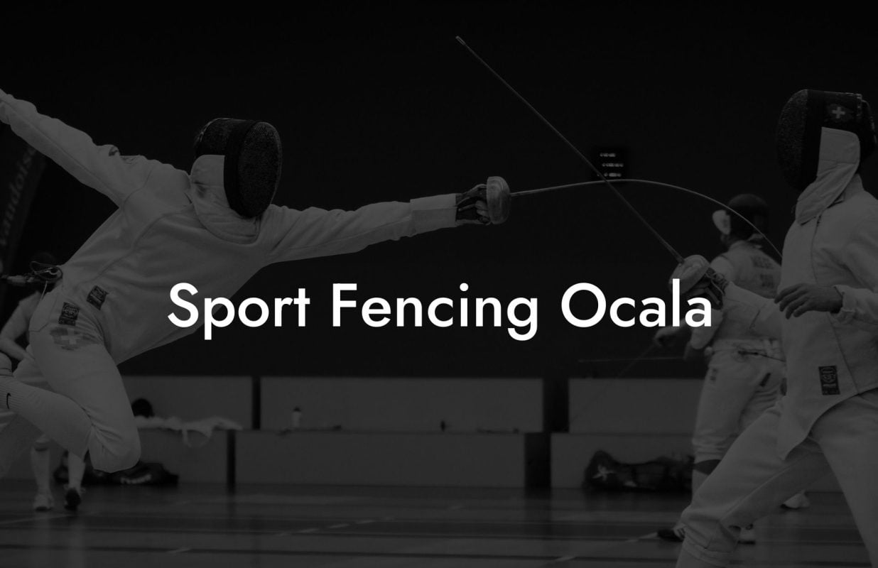 Sport Fencing Ocala