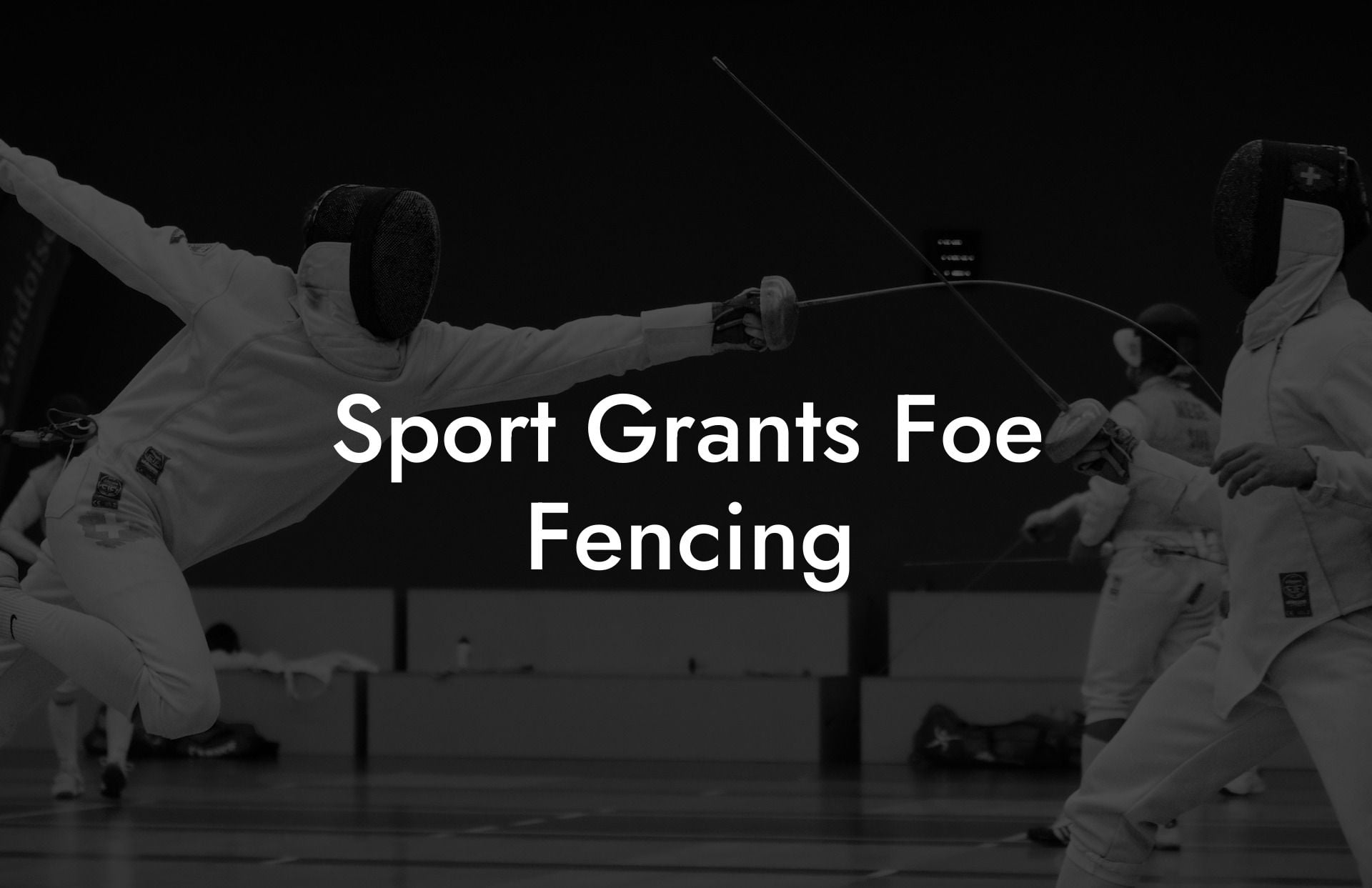 Sport Grants Foe Fencing