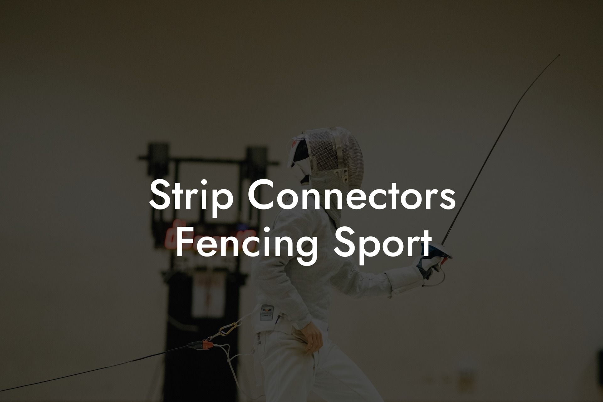 Strip Connectors Fencing Sport