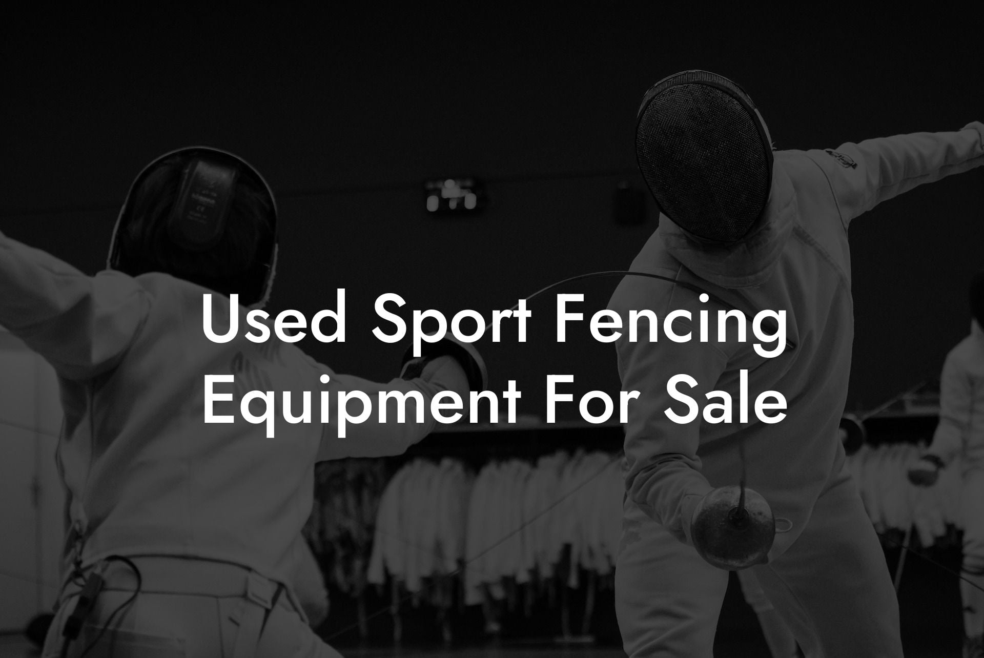 Used Sport Fencing Equipment For Sale