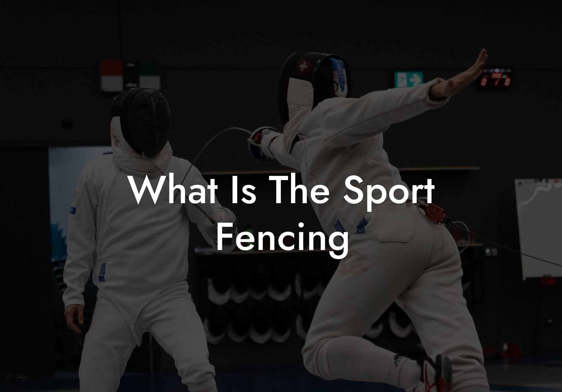 What Is The Sport Fencing