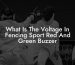 What Is The Voltage In Fencing Sport Red And Green Buzzer